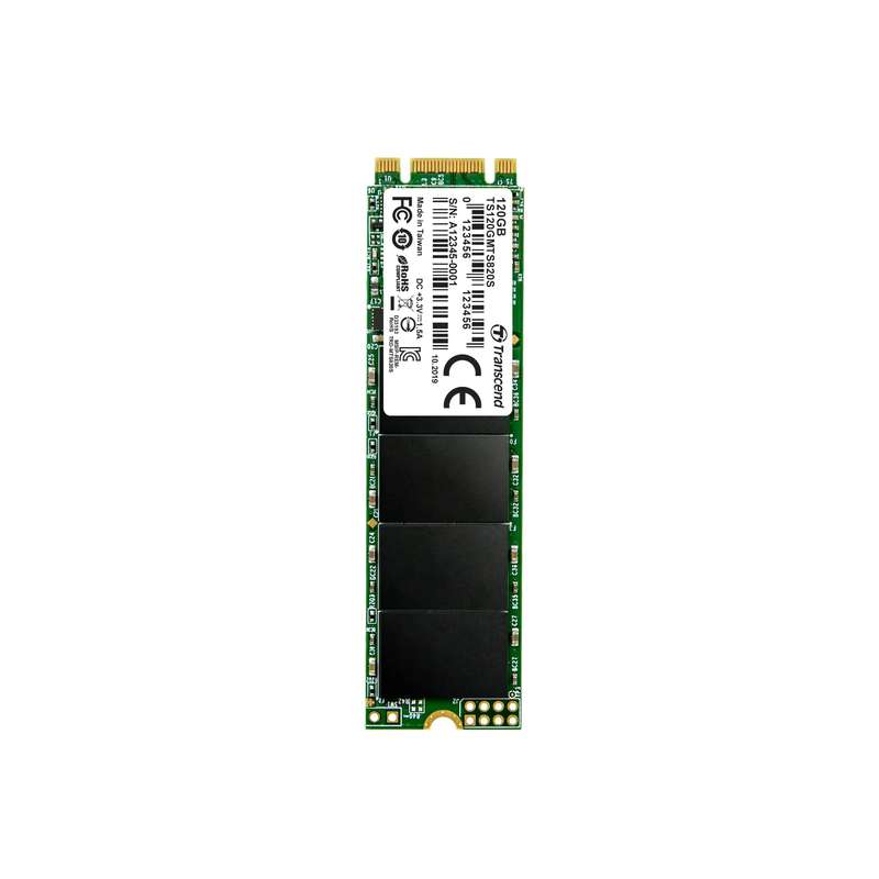 TRANSCEND 2TB MTE220S PCI-E GEN 3x4 NVMe M.2 2280 SSD 3D TLC with DRAM cache - 3500 MB/s Read 290...