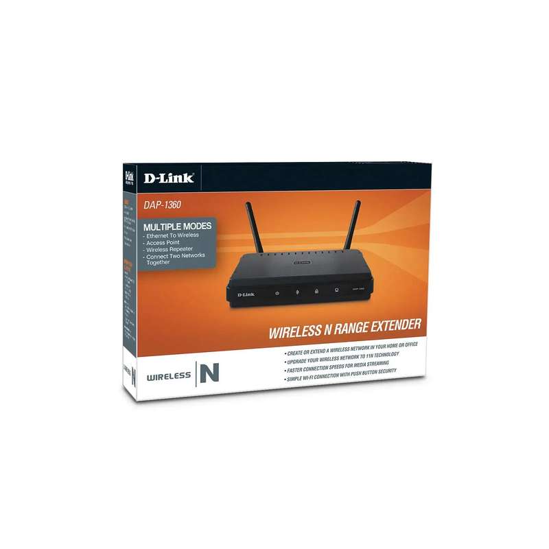 D-LINK WIRELESS N ACCESS POINT RANGE EXTENDER 300MBPS
