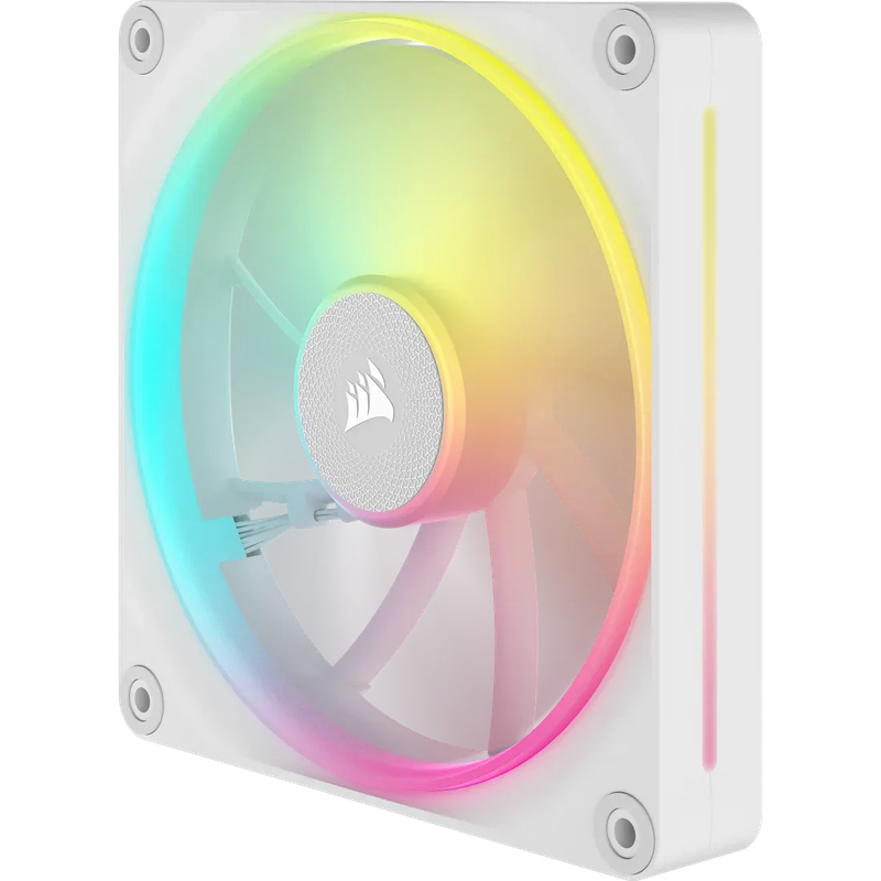 Corsair LX RGB Series; iCUE LINK LX140 RGB White; 140mm Fan; Dual Pack; iCUE LINK System Hub Incl...
