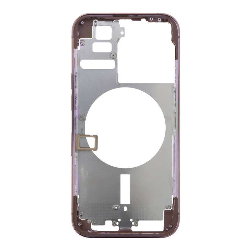 Middle Frame with Side Key+Side Rails+Card Tray+Speaker Anti-Dust Mesh for iPhone 14 Pro A2890/A2...