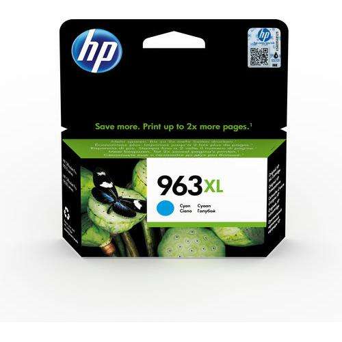 HP # 963XL HIGH YIELD CYAN ORIGINAL INK CARTRIDGE