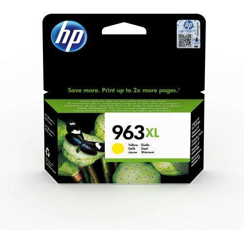 HP # 963XL HIGH YIELD YELLOW ORIGINAL INK CARTRIDGE