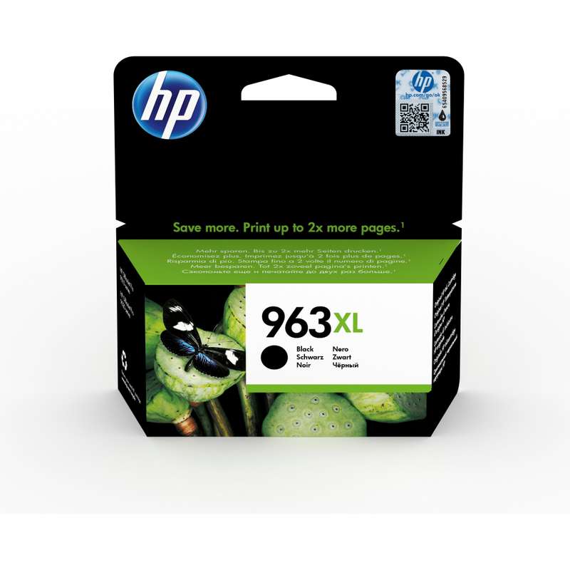 HP # 963XL HIGH YIELD BLACK ORIGINAL INK CARTRIDGE
