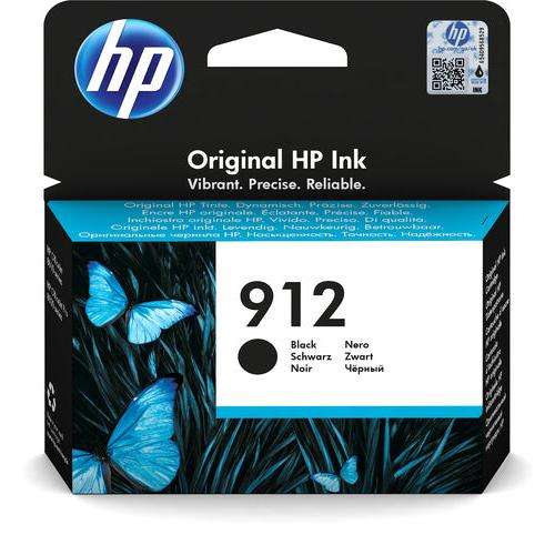 HP # 912 BLACK ORIGINAL INK CARTRIDGE