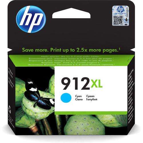 HP 912XL HIGH YIELD CYAN ORIGINAL INK CARTRIDGE