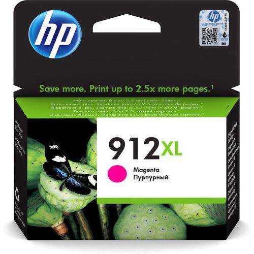 HP 912XL HIGH YIELD MAGENTA ORIGINAL INK CARTRIDGE
