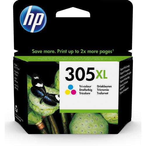 HP #305XL HIGH YIELD TRI-COLOR ORIGINAL INK CARTRIDGE - HP 2720/4120