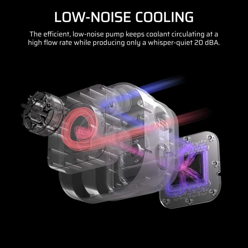 Corsair NAUTILUS 360 ARGB White; 360mm Radiator; Liquid CPU Cooler; Intel® LGA 1851/1700; AMD® ...