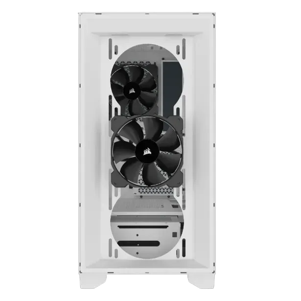 3000D AIRFLOW White Mid-Tower PC Case; 2x 3.5'' |  2x 2.5'' Drive Bays; Up to 360mm Radiator comp...