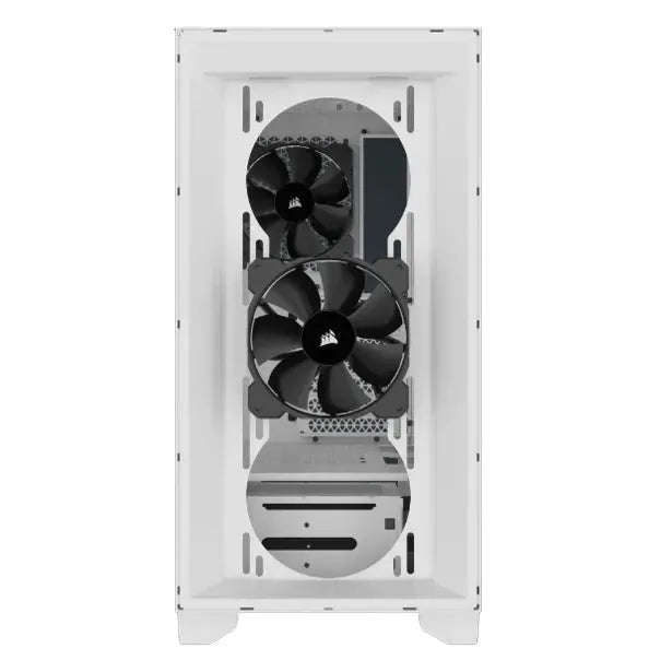 3000D AIRFLOW White Mid-Tower PC Case; 2x 3.5'' |  2x 2.5'' Drive Bays; Up to 360mm Radiator comp...