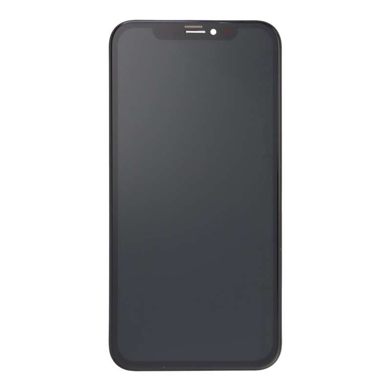 Screen Replacement with Ear Speaker for iPhone XR Black Service Pack