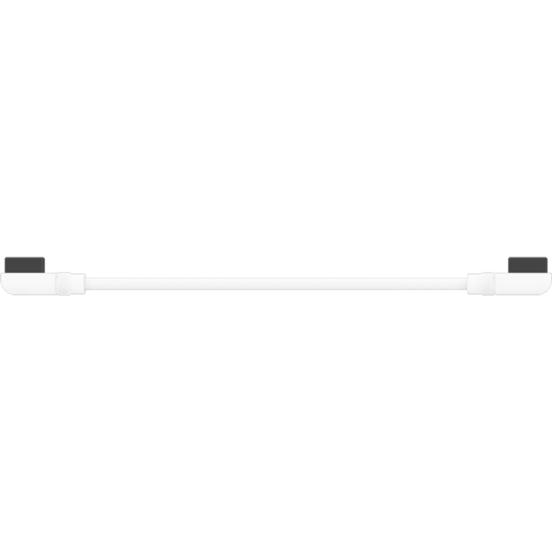 CORSAIR iCUE LINK Cable; 2x 135mm with Slim 90° connectors; White