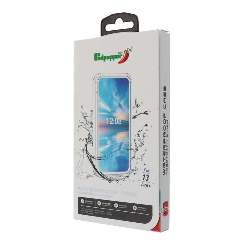 Redpepper IP68 Waterproof Shockproof Case for iPhone 13 6.1" Black