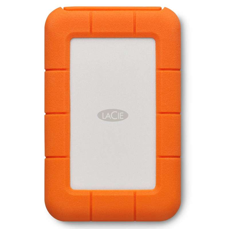 Seagate LaCie 5TB Rugged Mini USB-C; USB3.0; Drop; Crush and Rain Resistant