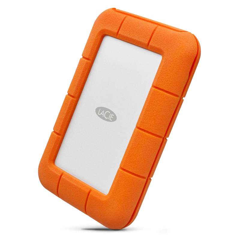 Seagate LaCie 5TB Rugged Mini USB-C; USB3.0; Drop; Crush and Rain Resistant