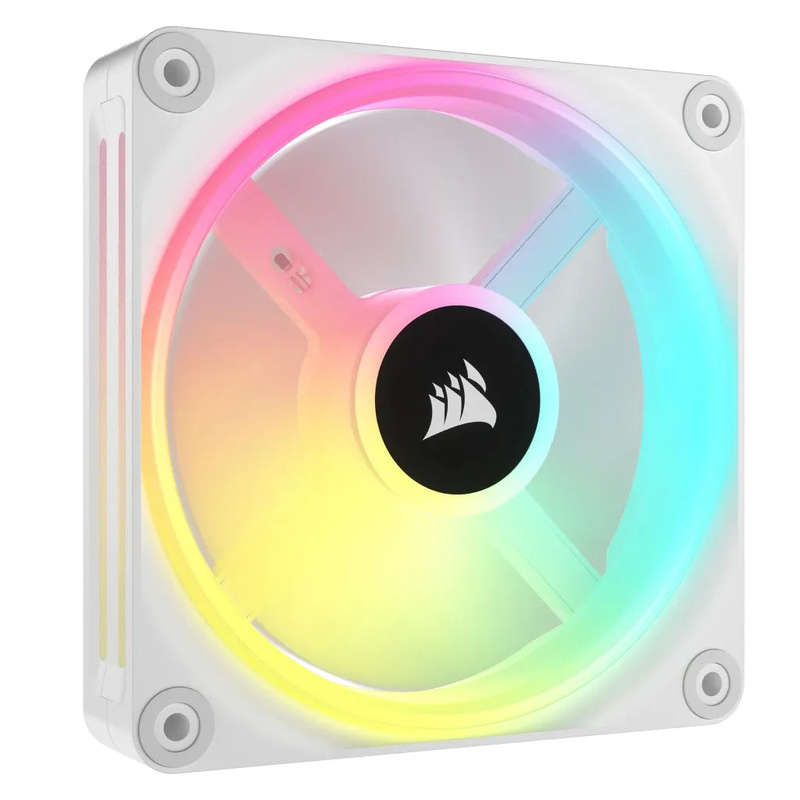 Corsair iCUE LINK QX120 RGB 120mm PWM Fan Expansion Kit - White
