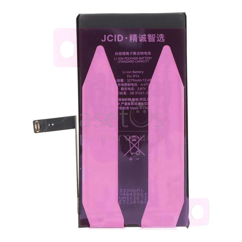 JC 3279mAh Battery + Battery Adhesive for iPhone 14 Standard Capacity Version+Diagnosable + Batte...