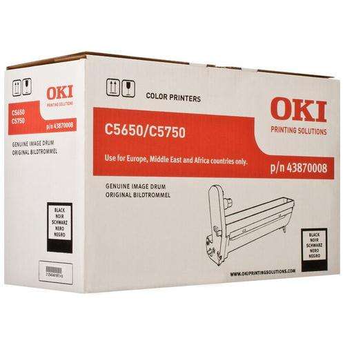 OKI (43870008) BLACK DRUM