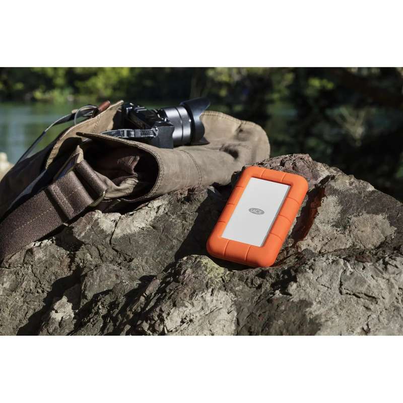 Seagate LaCie 5TB Rugged Mini USB-C; USB3.0; Drop; Crush and Rain Resistant
