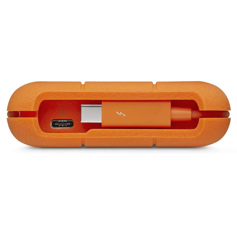Seagate LaCie 5TB Rugged Mini USB-C; USB3.0; Drop; Crush and Rain Resistant