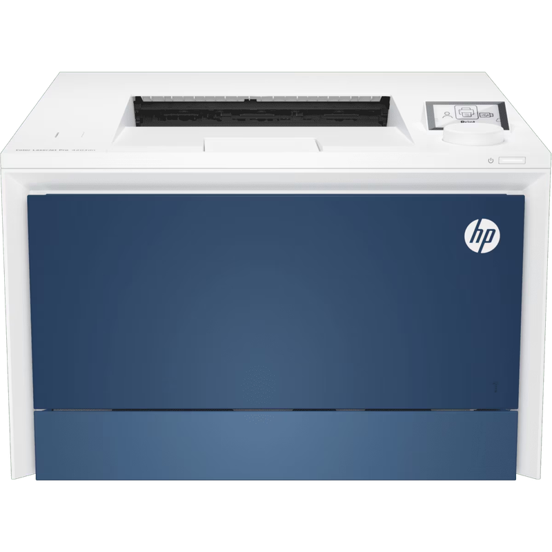 HP COLOR LASERJET PRO 4203DN PRINTER, 4 PREINSTALLED INTRODUCTORY HP LASERJET TONER CARTRIDGES (B...