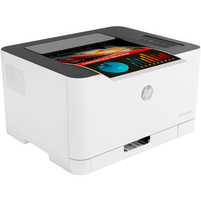 HP COLOR LASER 150NW. FUNCTIONS: PRINT. PRINT TECHNOLOGY: LASER. PRINT SPEED: UP TO 18 PPM BLACK(...
