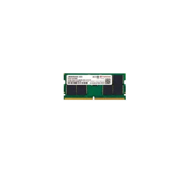 TRANSCEND JET MEMORY 32GB DDR5-5600 Unbuffered NOTEBOOK SO-DIMM 2RX8 CL46  (2Gx8)x16