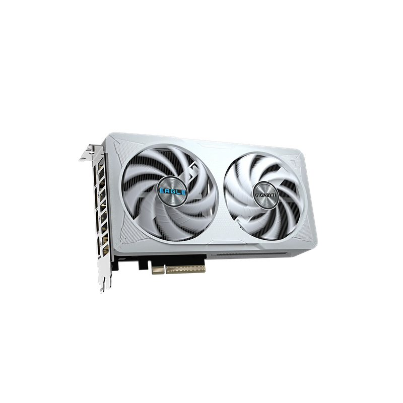 GIGABYTE nVidia GeForce RTX 5060 EAGLE OC ICE 8GB - 8GB GDDR7; 128-Bit Memory Bus; 1x HDMI; 3x Di...