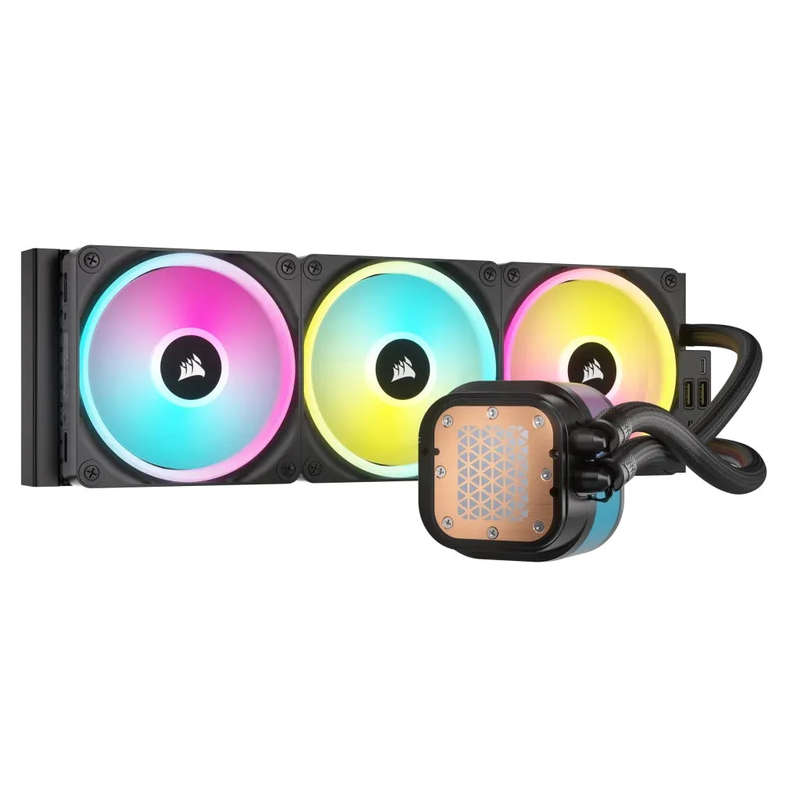 Corsair iCUE LINK H150i RGB Liquid CPU Cooler - QX120 RGB Fans - 360mm Radiator - Fits Intel® LG...