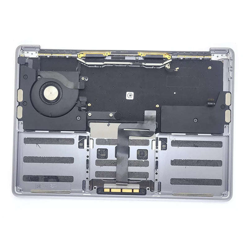 Keyboard With C Shell and Touch Board + Microphone + Fan + Speaker for MacBook Pro 13.3" A1708 UK...