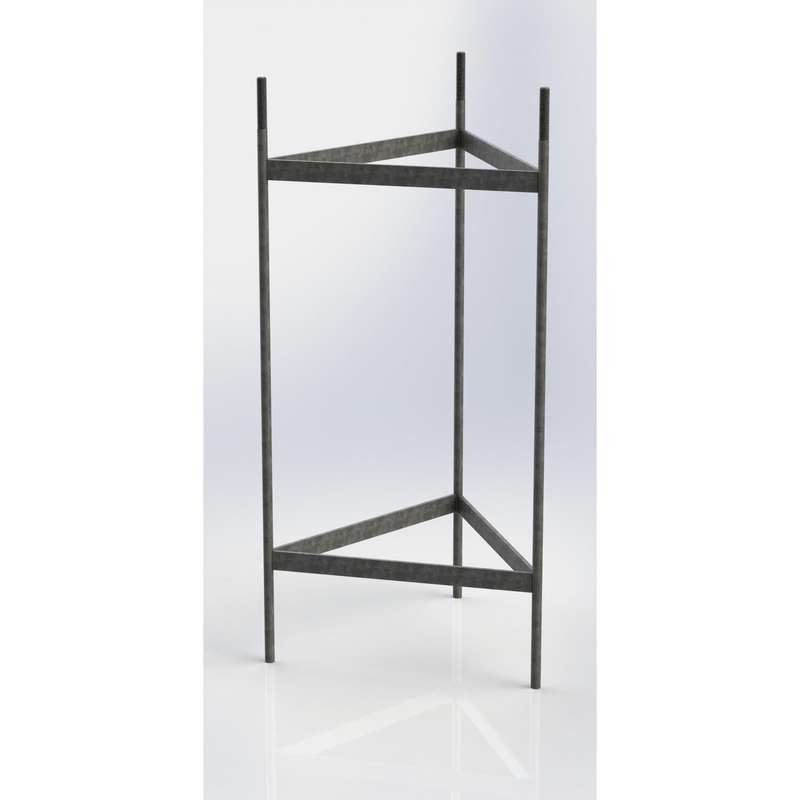 Lattice Mast Casting Cage. Only connects to Y-Base Assembly