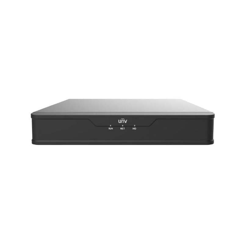 Uniview UNV EASY Series NVR with 1 HDD Slot and 8 PoE Ports | NVR301-08S3-P8