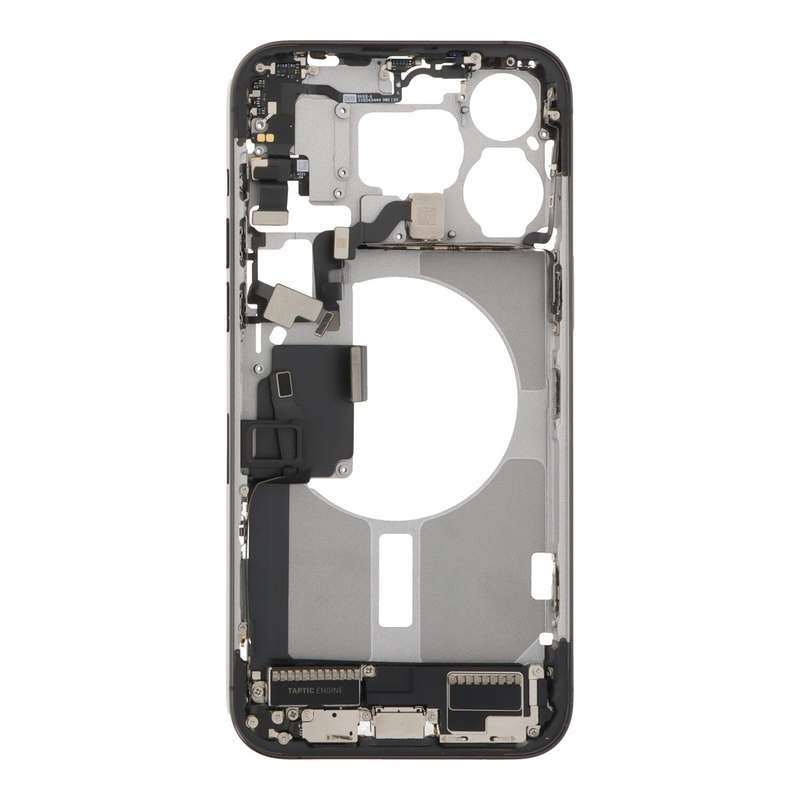 Middle Frame Assembly for iPhone 15 Pro Max A3105/A3106 European Version Black Titanium HQ