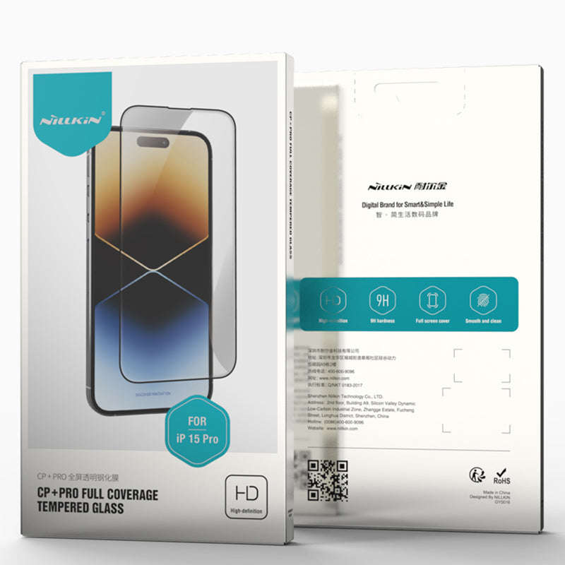 NILLKIN 6902048268463 CP+PRO Anti-Explosion Full Screen Tempered Glass Screen Protector for iPhon...
