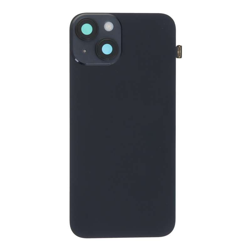 Battery Door + Back Camera Lens and Bezel with Magnetism Ring+Metal Plate+Wireless Charger Chip+F...