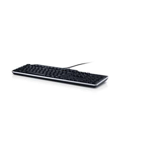 DELL US/EURO (QWERTY) DELL KB-522 WIRED BUSIN MULTIMEDIA USB KEYBOARD BLACK (KIT)