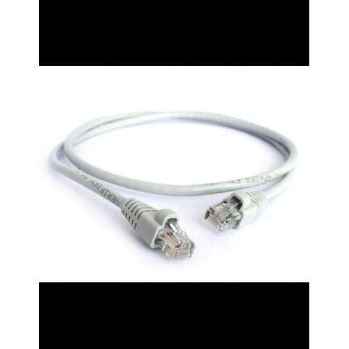Straight Stranded Cable, Moulded Boots and Plugs, Grey