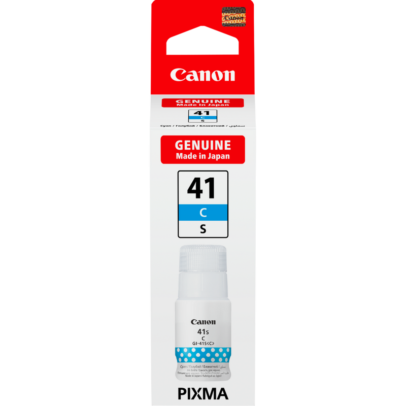 CANON-INK-GI-41S C-G1420/ G2420/ G2430/ G2470/ G3420/ G3430/ G3470 - YIELD OF 4 400