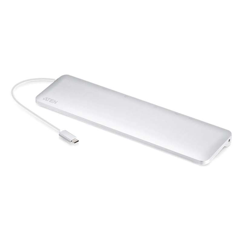 ATEN Dock; USB-C Multiport Dock with Power Pass-Through.
