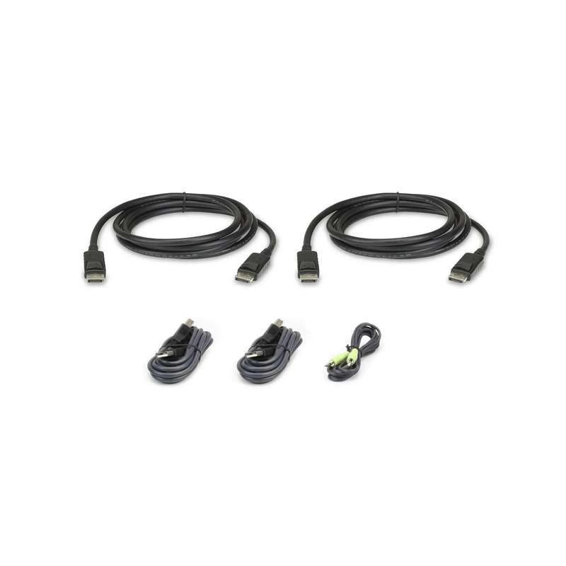 ATEN 1.8M Dual Display DisplayPort Secure KVM Cable Kit