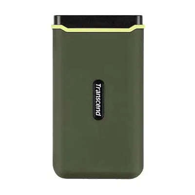 TRANSCEND 500GB ESD380C USB3.2 Gen 2X2 TYPE C (USB 20Gbps) & A PORTABLE SSD. Read up to 2000MB/s ...