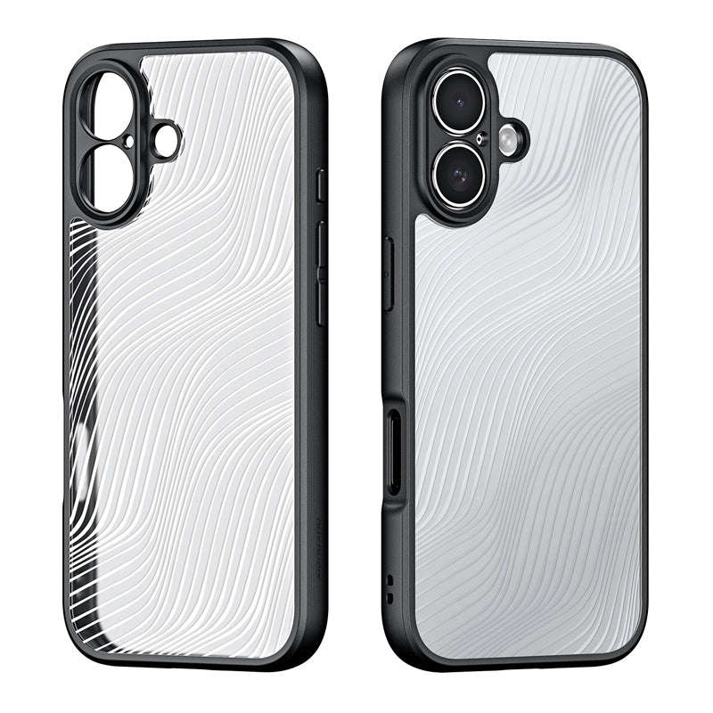 DUX DUCIS Aimo Series Matte Anti-drop TPU + PC Case for iPhone 17 Black
