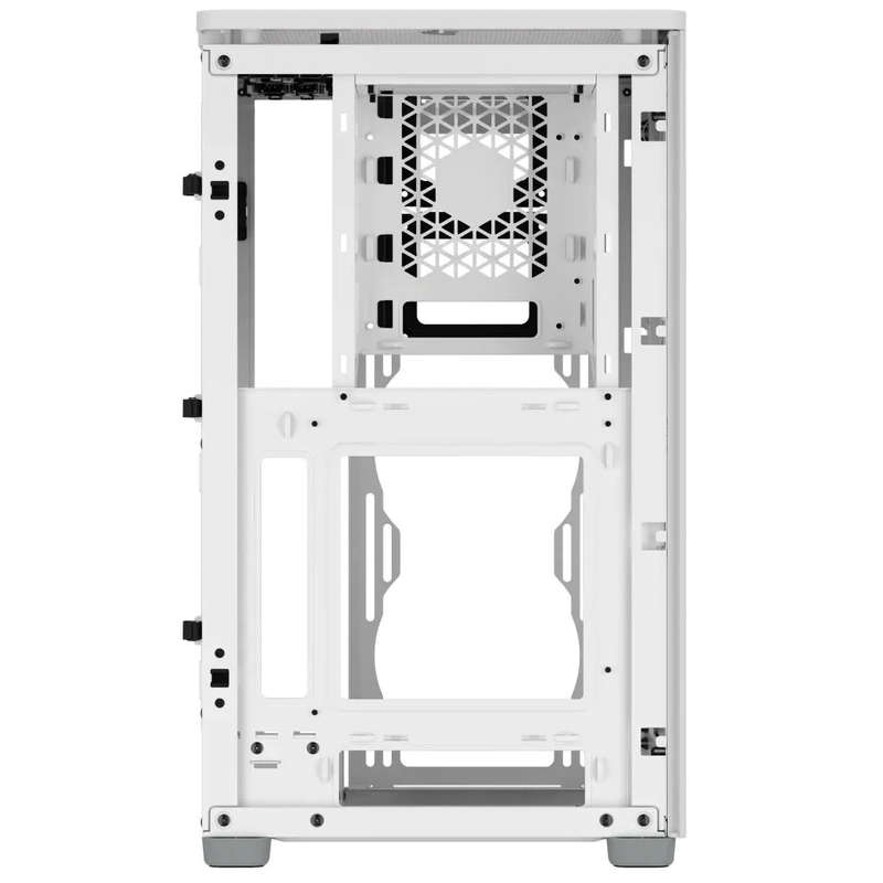 2000D AIRFLOW White Mini-ITX PC Case; 3x 2.5'' Drive Bays; Up to 360mm Radiator compatible