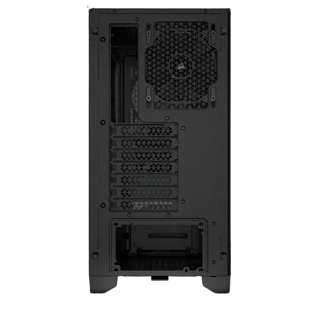 3000D AIRFLOW Black Mid-Tower PC Case; 2x 3.5'' |  2x 2.5'' Drive Bays; Up to 360mm Radiator comp...