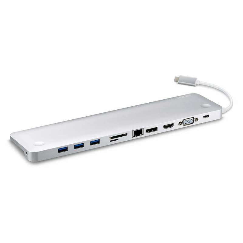 ATEN Dock; USB-C Multiport Dock with Power Pass-Through.