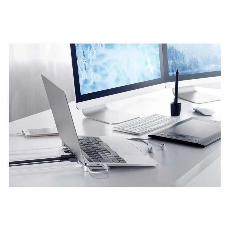 ATEN Dock; USB-C Multiport Dock with Power Pass-Through.