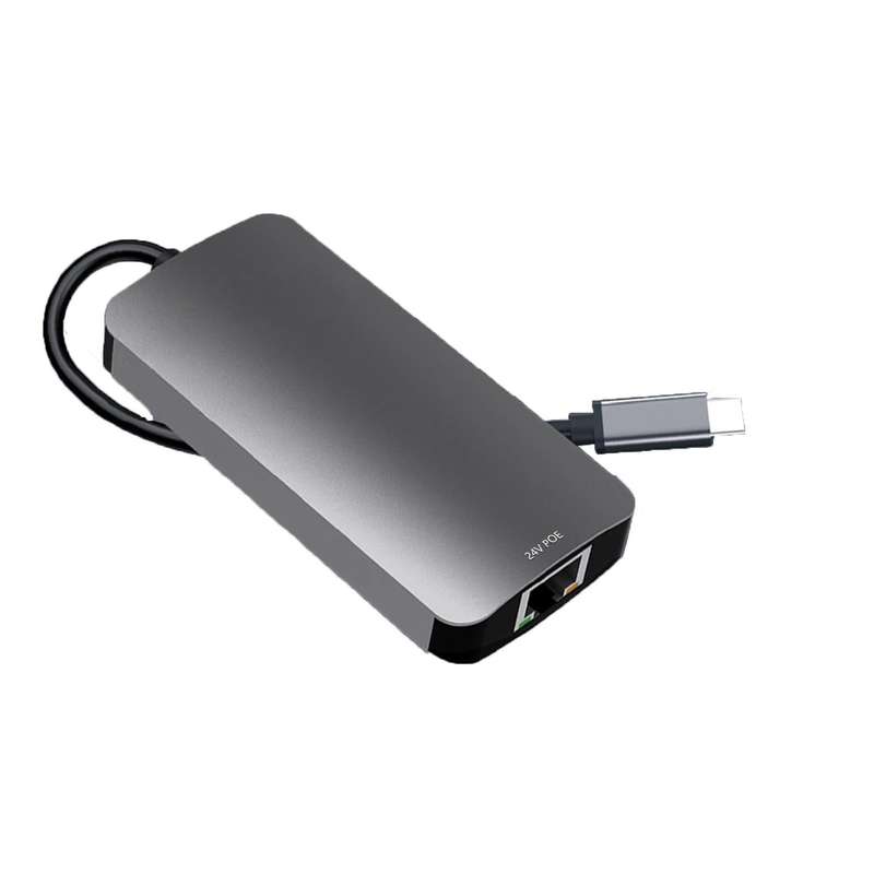 Acconet Gigabit USB-C to Passive POE Injector 24v for Ubiquiti, Mikrotik, Cambium