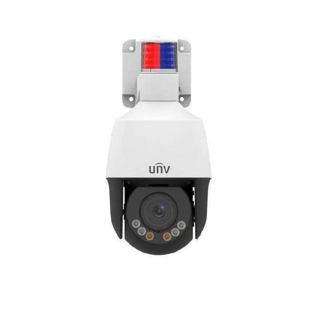 UNV - Ultra H.265 - 2MP Outdoor Mini LightHunter PTZ Camera with 4x Optical Zoom &amp; Active Det...
