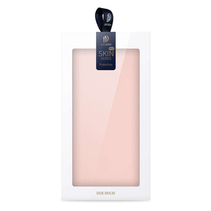 DUX DUCIS Skin Pro Series Magnetic Horizontal Flip Leather TPU + PU Case for iPhone 16 Pink