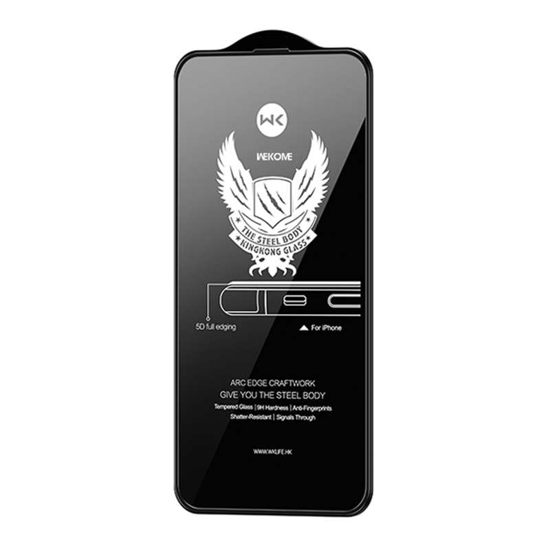 WEKOME Full Screen Tempered Glass Screen Protector for iPhone 15 Pro Max